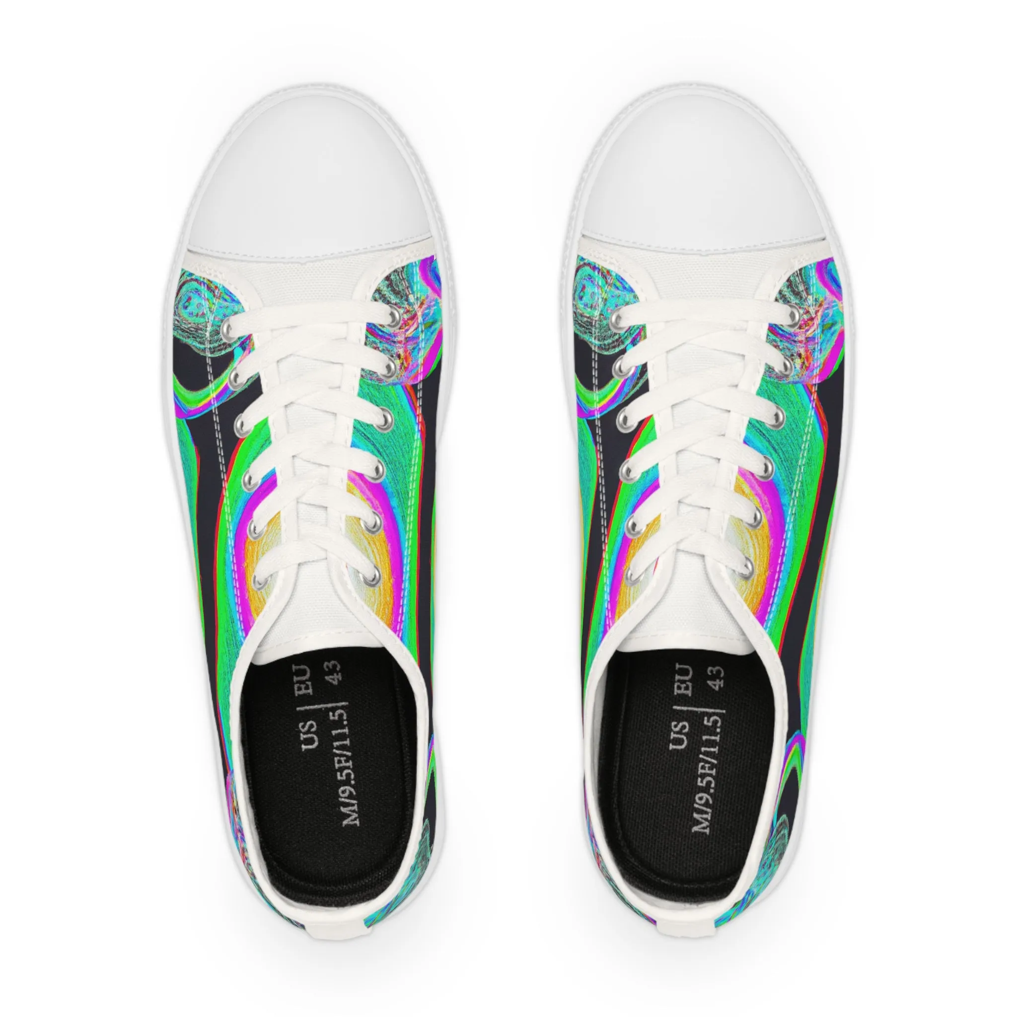Augustus Glitterbuckle - low top