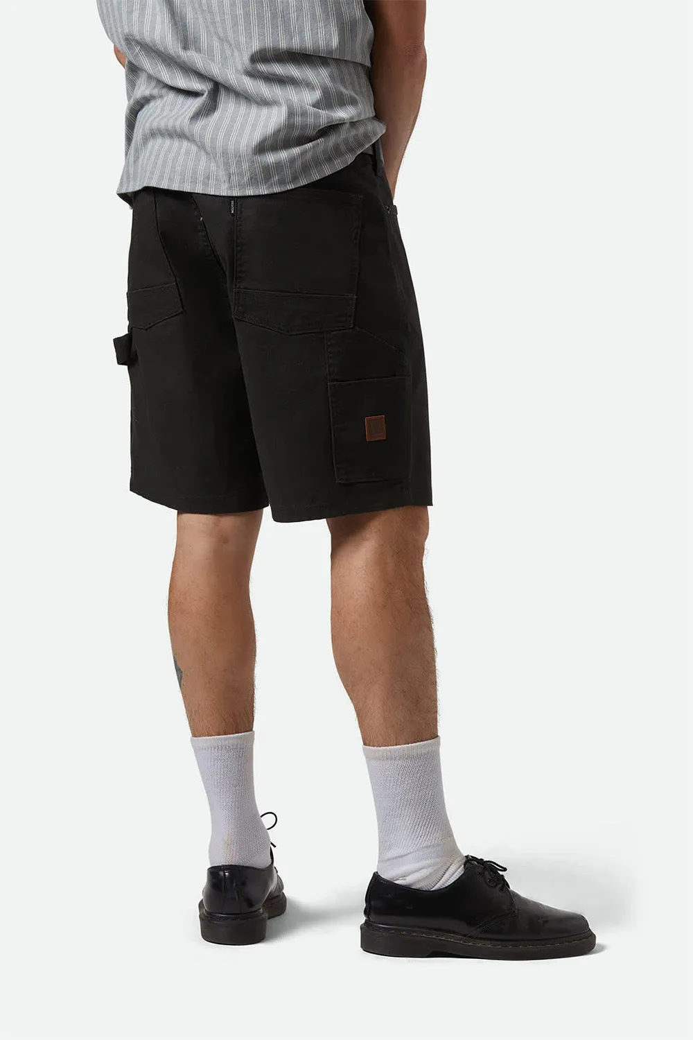 BUILDERS CARPENTER SHORT Washed Black