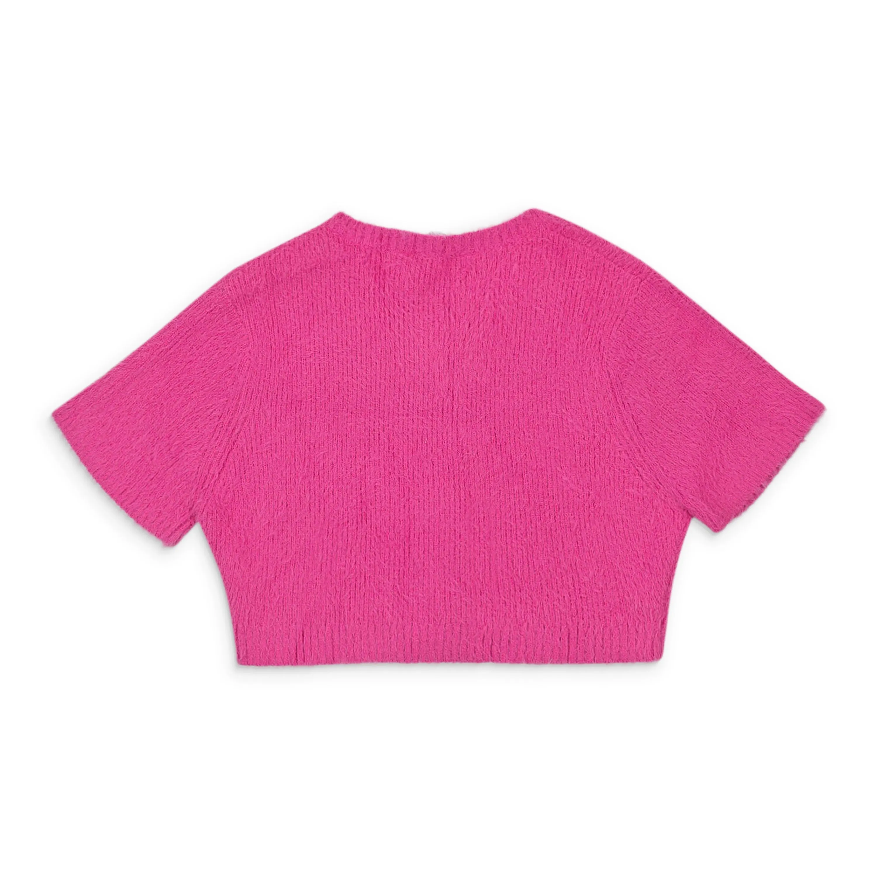 CALLIPYGIAN SS FURRY FUCHSIA CARDIGAN