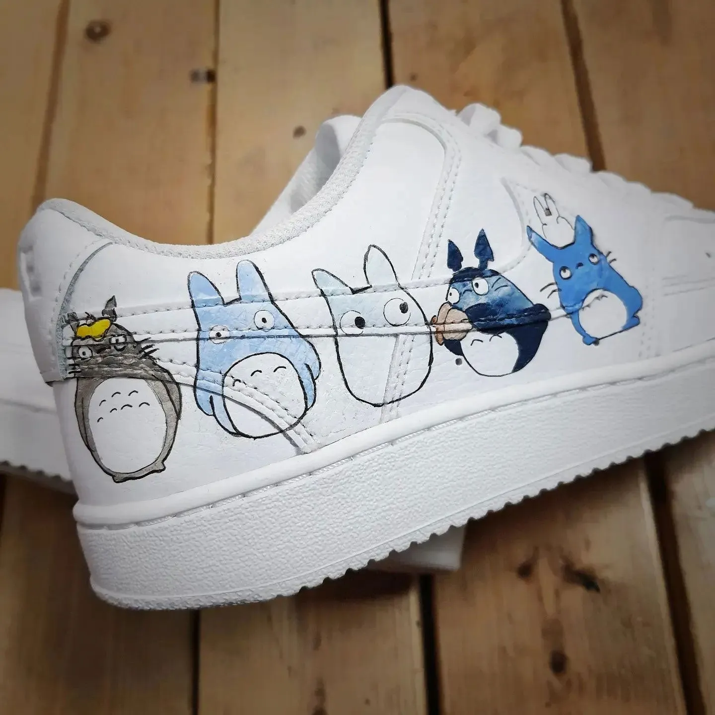 Hand Drawn Cartoon My Neighbor Totoro Custom Air Force 1