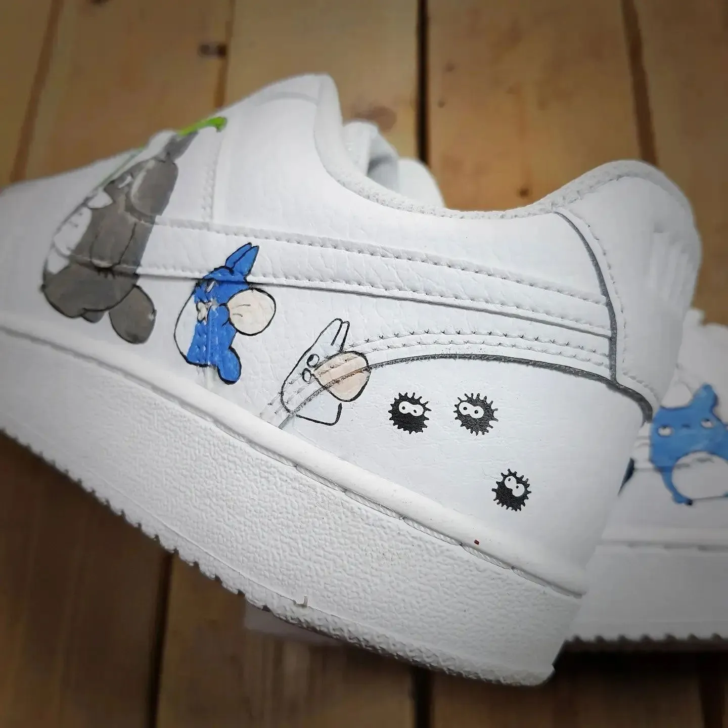 Hand Drawn Cartoon My Neighbor Totoro Custom Air Force 1