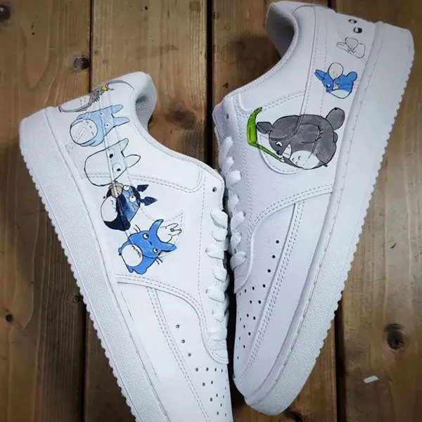 Hand Drawn Cartoon My Neighbor Totoro Custom Air Force 1