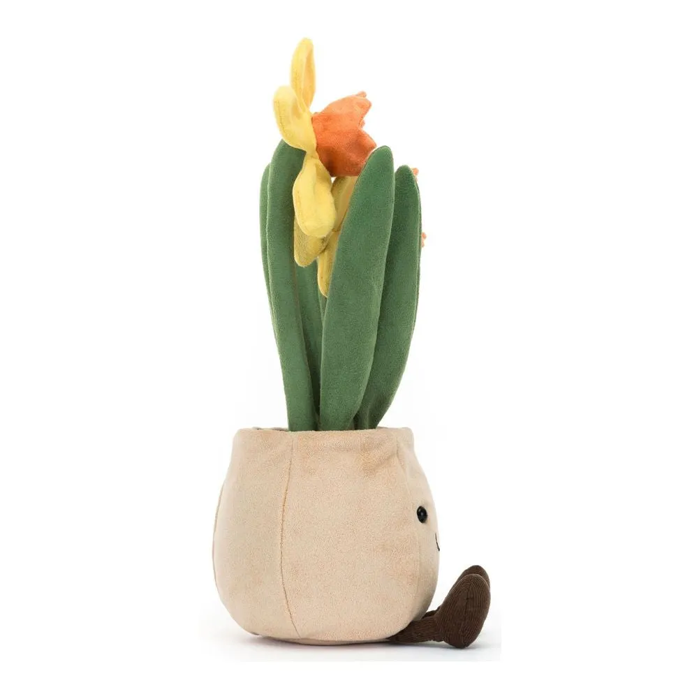 Jellycat Amusable Plush Toy - Daffodil Pot (11 inch)