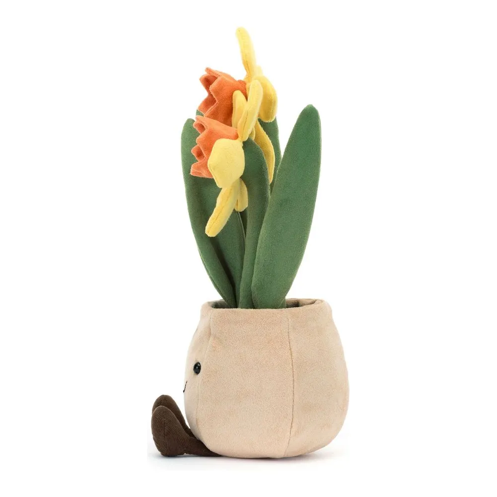 Jellycat Amusable Plush Toy - Daffodil Pot (11 inch)