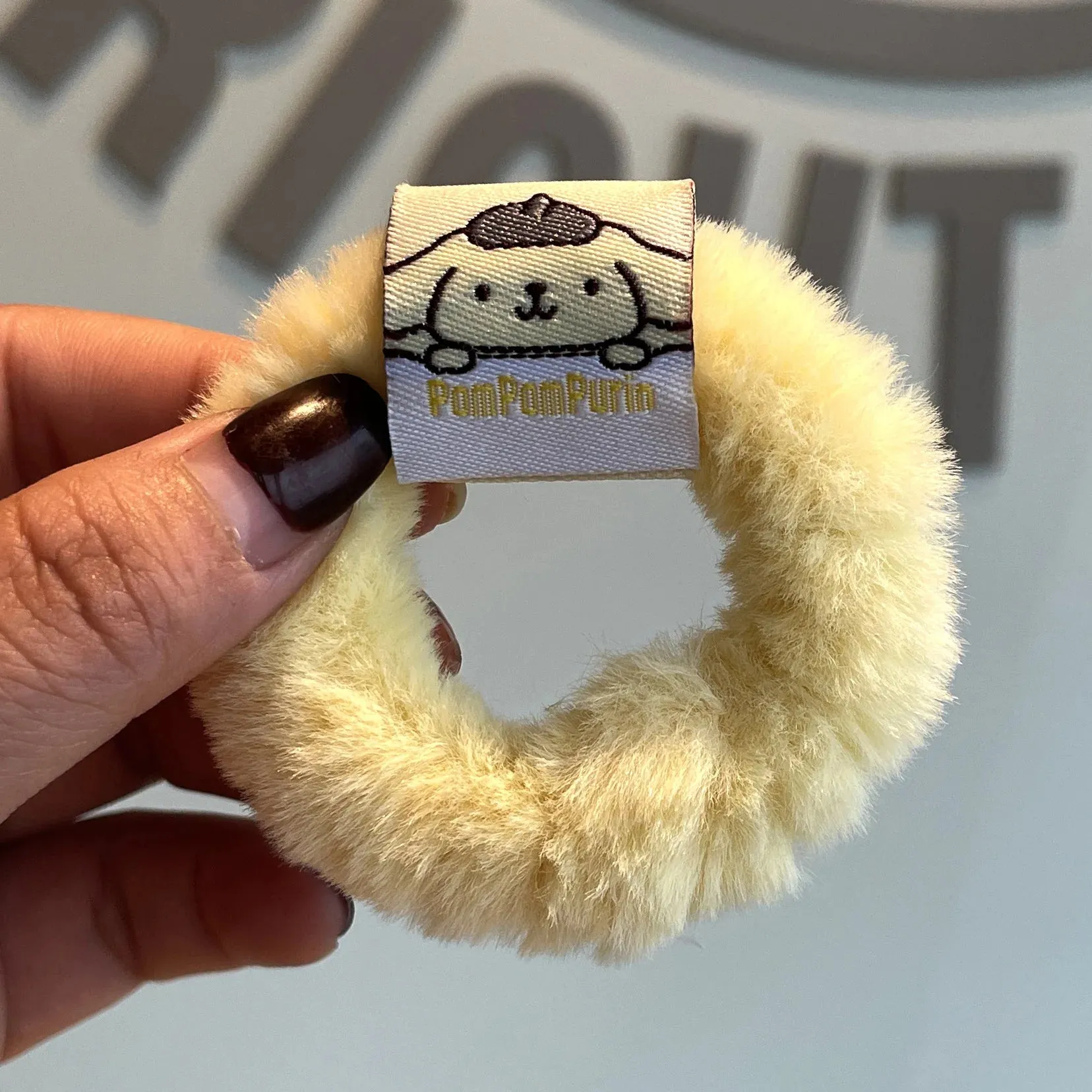 Kawaii Sanrio Furry Hair Rings