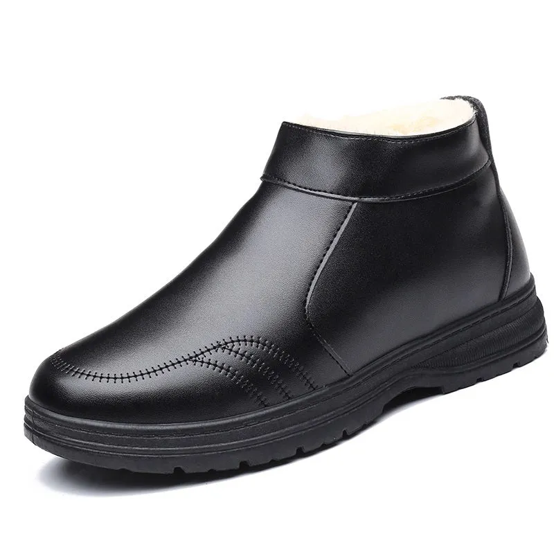 Men's Casual Warm Leather Boots