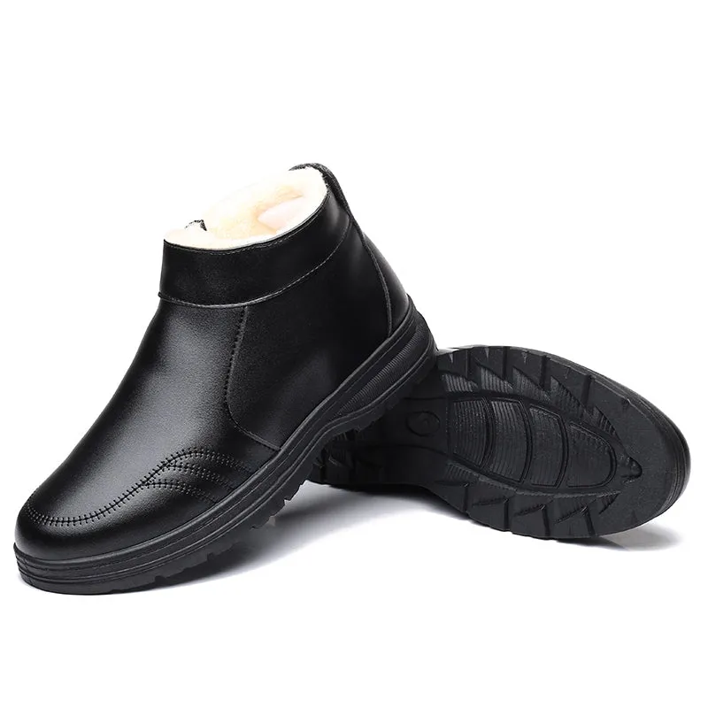 Men's Casual Warm Leather Boots
