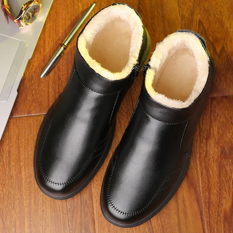 Men's Casual Warm Leather Boots