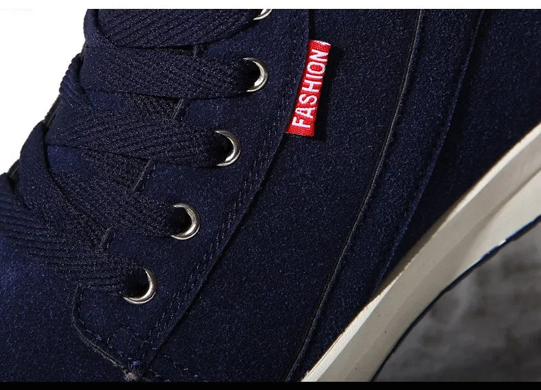 Men's Winter Casual Canvas Warm Shoes