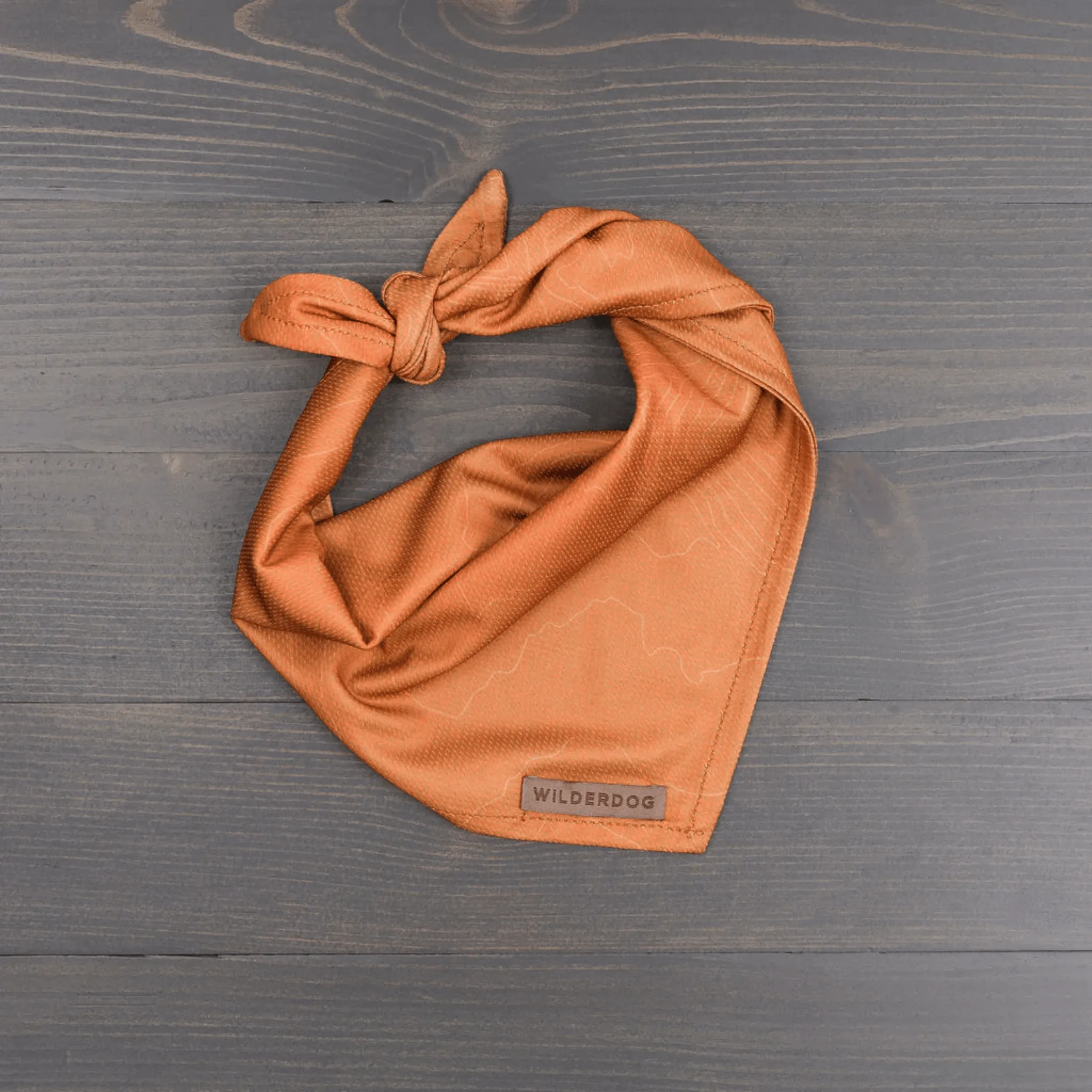 Orange Topo Cooling Bandana