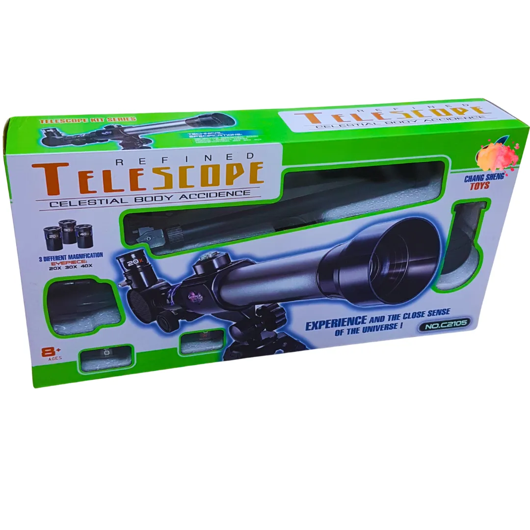 Refined Telescope – Celestial Body Accidence | Educational Astronomy Toy for Kids | Chang Sheng Toys | Ages 8 