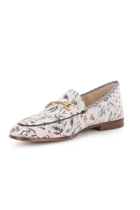 Sam Edelman 'Loraine' leather-trimmed printed canvas loafers shoes  Ladies