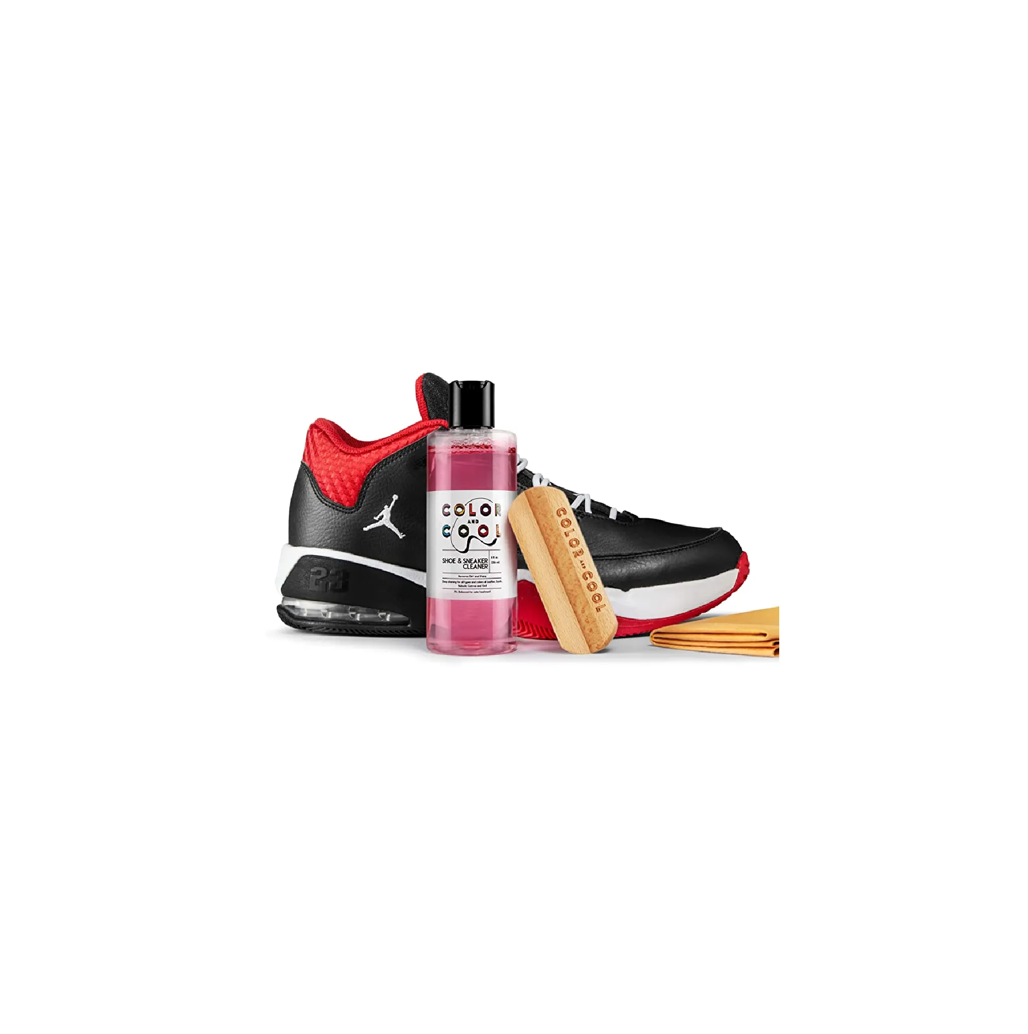 Shoe and Sneaker Cleaning Essentials by Color and Cool
