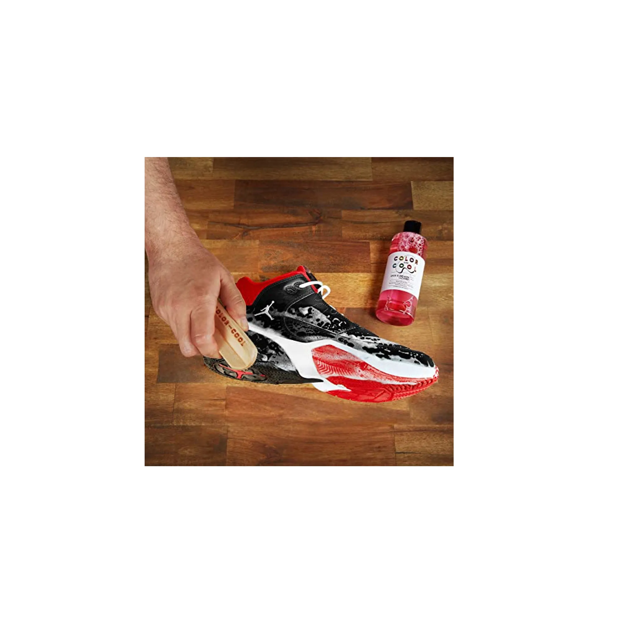 Shoe and Sneaker Cleaning Essentials by Color and Cool