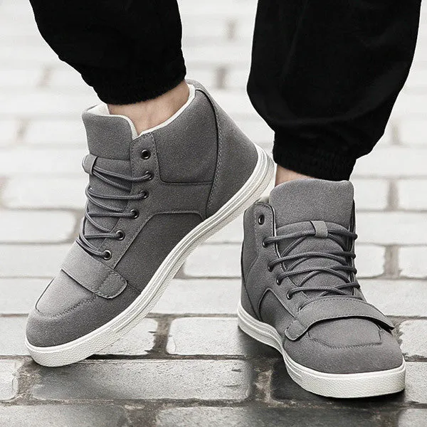 Warm Suede Men's Winter Boots