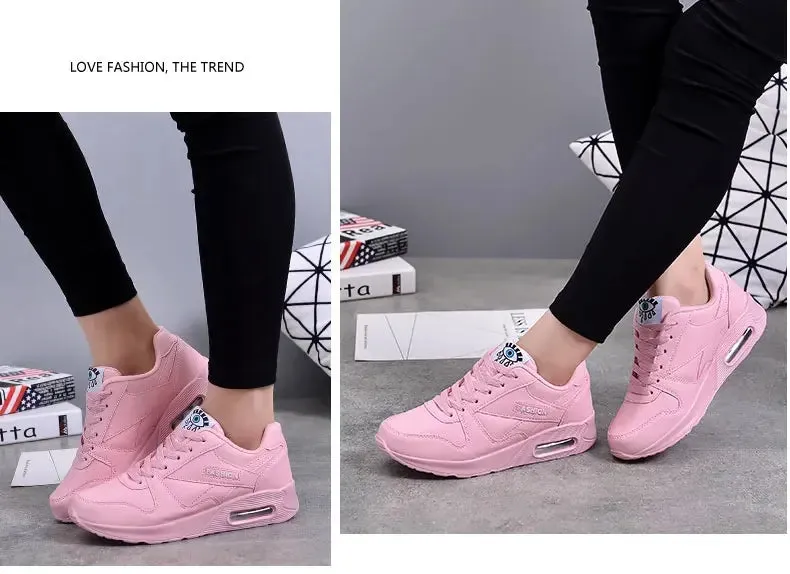 Women Fashion Sneakers Air Cushion Sports Running Walking Jogging