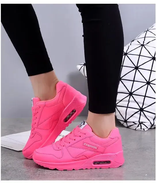 Women Fashion Sneakers Air Cushion Sports Running Walking Jogging