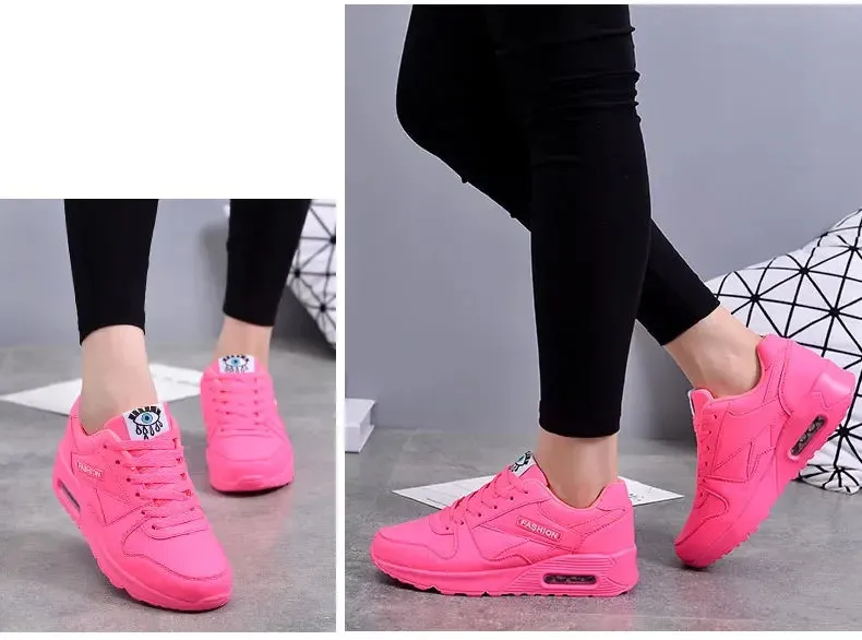 Women Fashion Sneakers Air Cushion Sports Running Walking Jogging