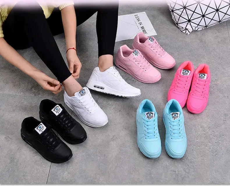Women Fashion Sneakers Air Cushion Sports Running Walking Jogging