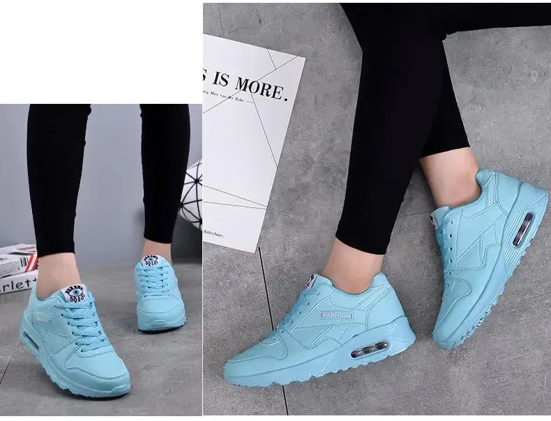 Women Fashion Sneakers Air Cushion Sports Running Walking Jogging